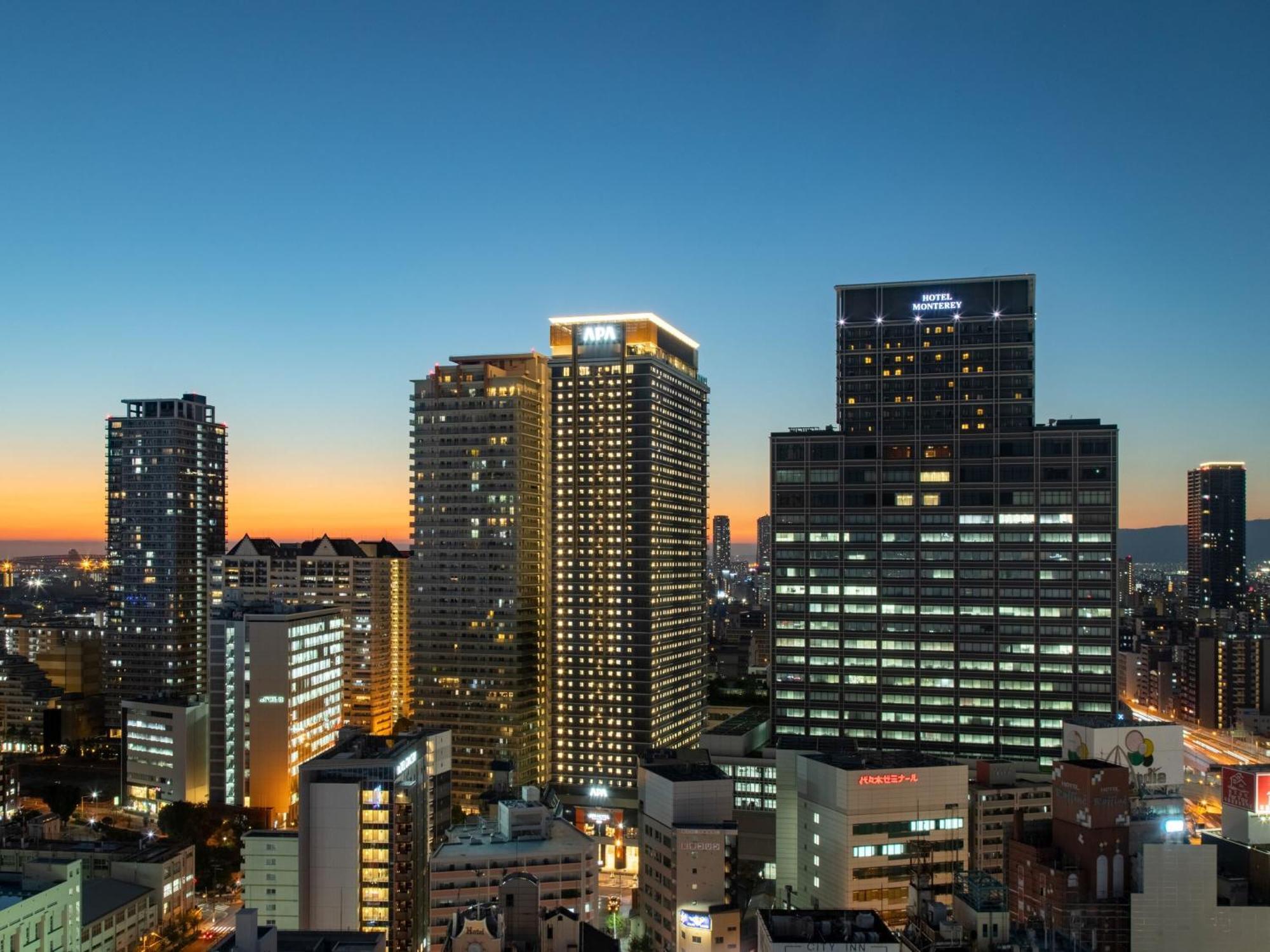 Apa Hotel & Resort Osaka Namba Ekimae Tower Eksteriør billede
