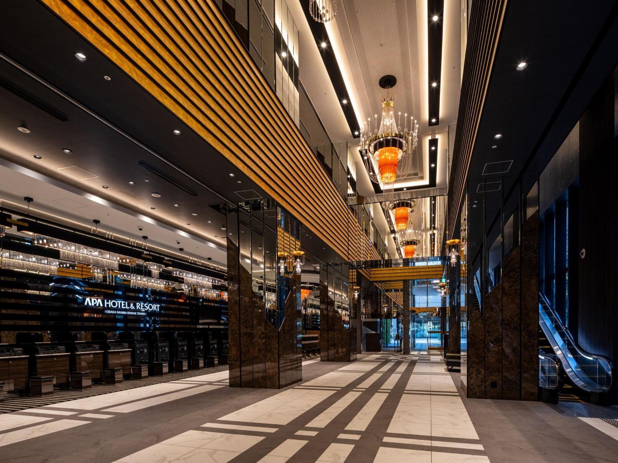 Apa Hotel & Resort Osaka Namba Ekimae Tower Eksteriør billede